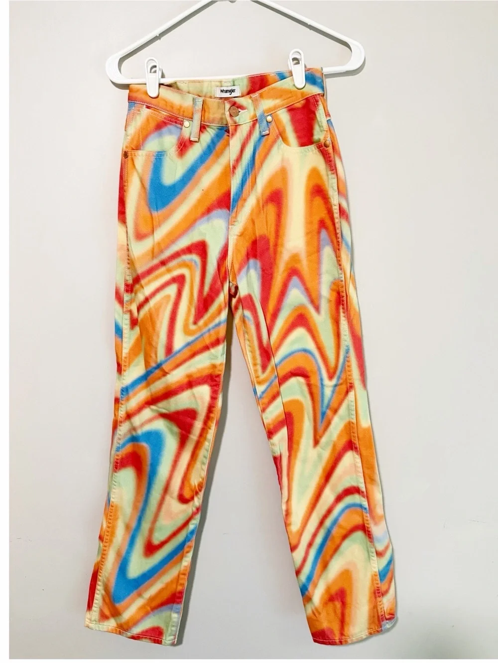 Wrangler wild west straight leg retro jeans size 25